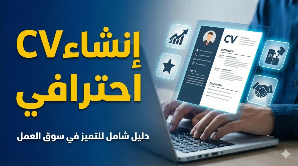 طريقة إنشاء CV احترافي دليل شامل للتميز في سوق العمل